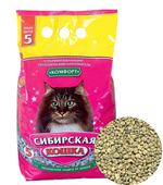 СИБИРСКАЯ КОШКА Наполнитель впитывающий Комфорт 5 л