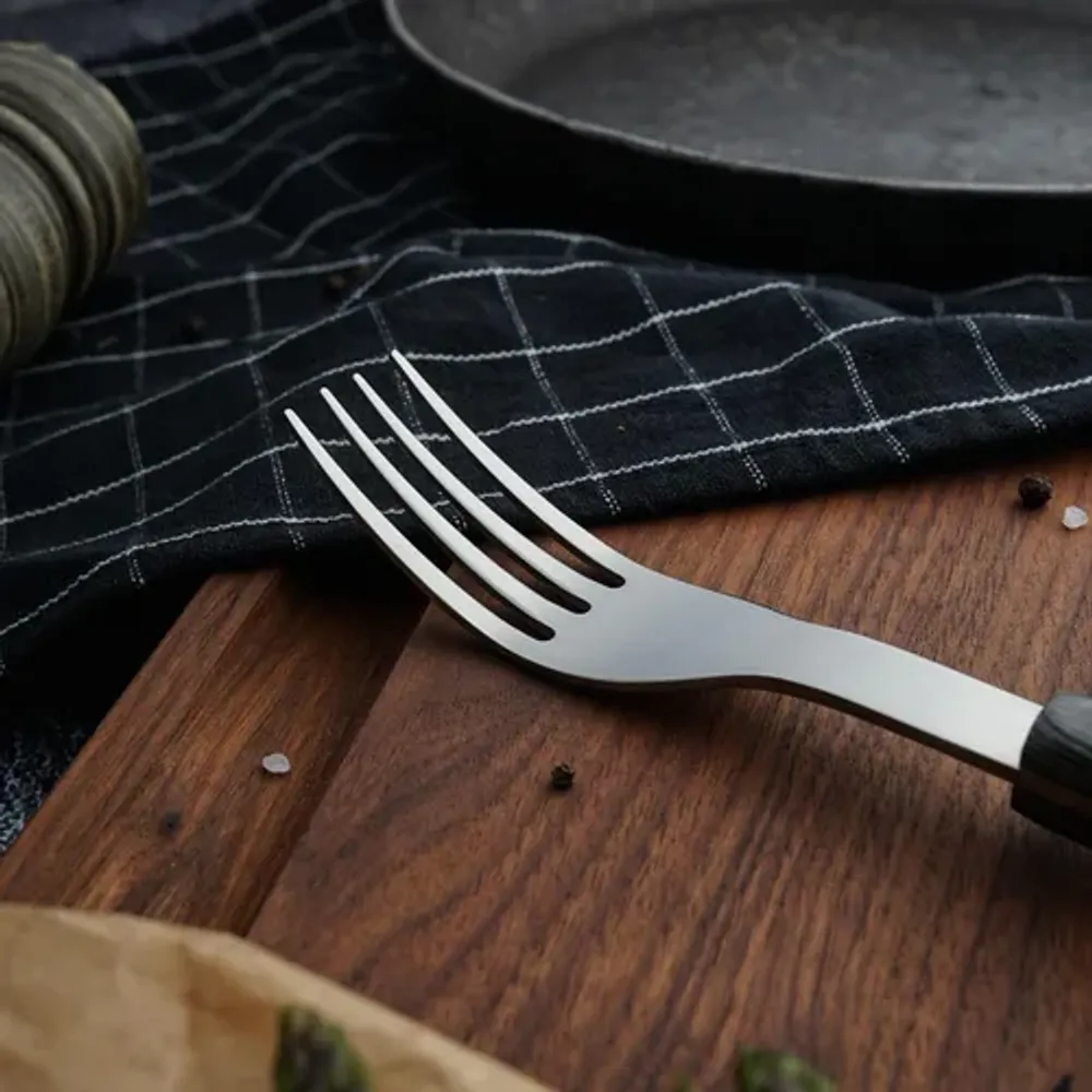 Вилка столовая для стейка 21,3 см "Garwin" Pakka Wood P.L. Proff Cuisine