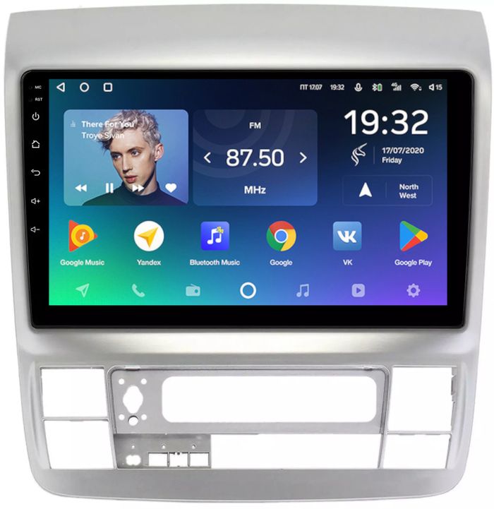 Магнитола для Toyota Alphard 1 H10 2005-2008 - Teyes CC2 PLUS монитор 9" QLED, Android 10, Быстрая, SIM-слот