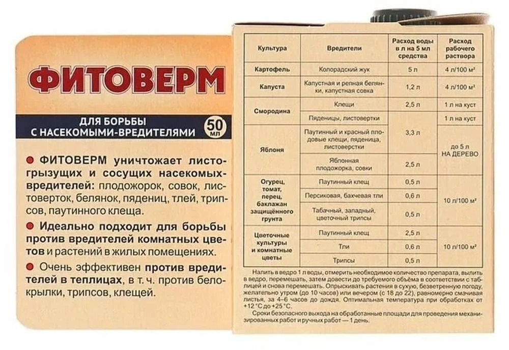 Фитоверм Opti DOZA, флакон 50 мл Ваше Хозяйство