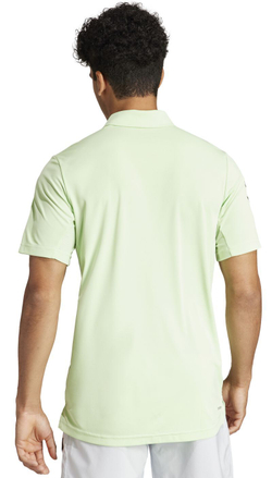 Мужское теннисное поло Adidas W Club 3 Stripes Polo - semi green spark