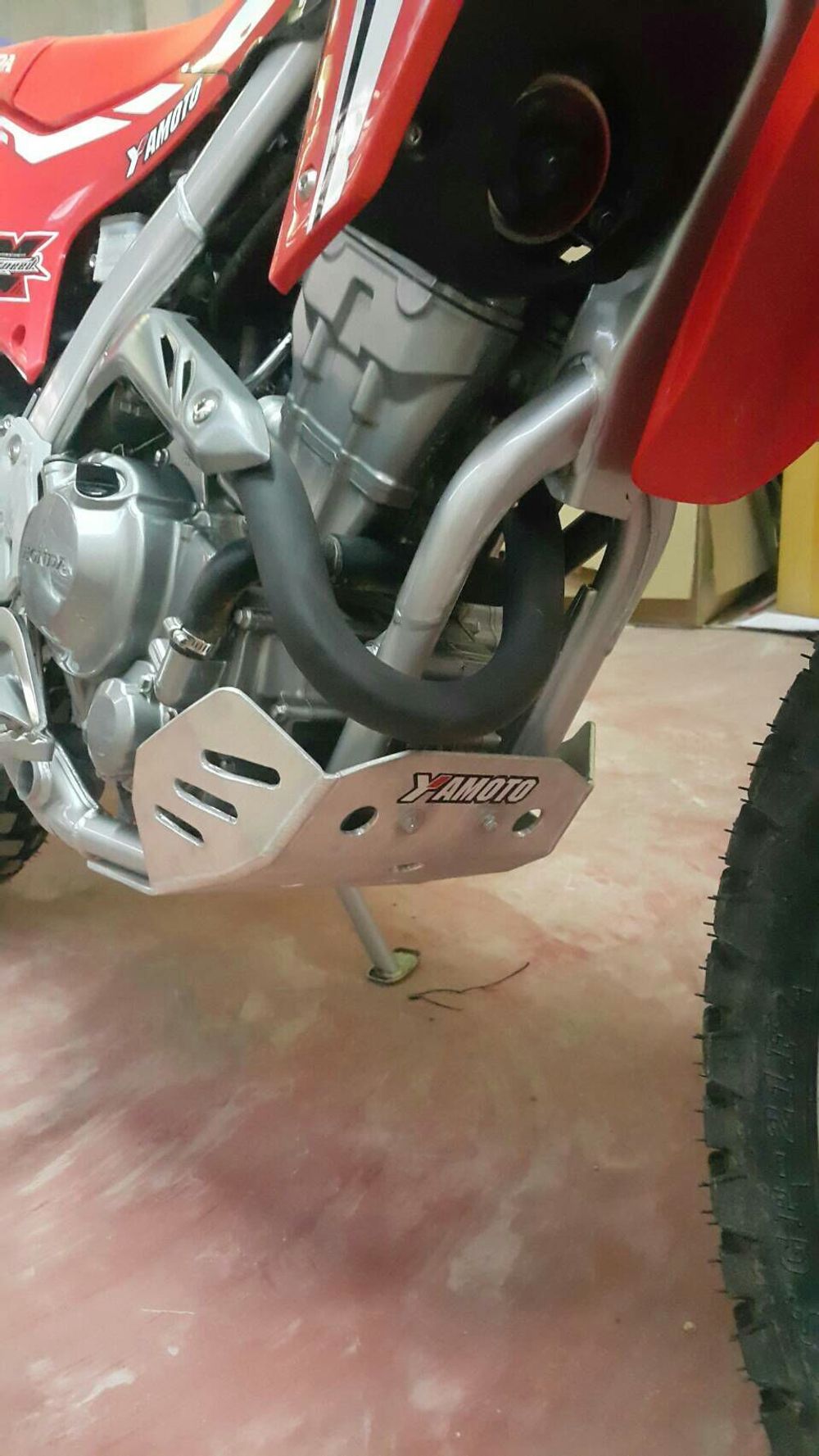 Skid Plate for Honda CRF250L-M (2012-2020). Aluminium, 5mm. V2.5