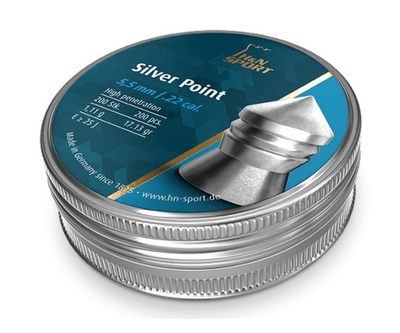 Пули пневматические "H&N" Silver Point 5.5 мм (200 шт) 1,11 гр