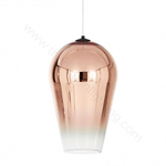 Pendant design lamp  FADE by Tom Dixon (Bronze)