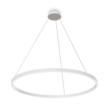 Подвесной светодиодный светильник 59W 3000К/4000К MOD058PL-L54WK белый Rim Maytoni