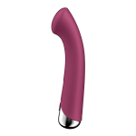 Сливовый вибратор для G-точки 17см Satisfyer Spinning G-Spot 1