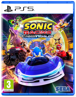 Sonic Racing CrossWorlds + Pre Order Bonus (диск для PS5, интерфейс и субтитры на русском языке)
