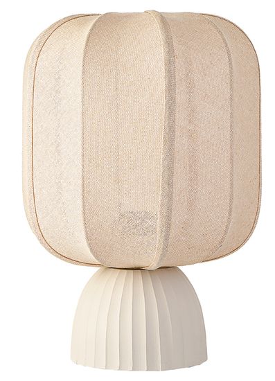 Лампа настольная texture rib, 27х39 см, бежевая