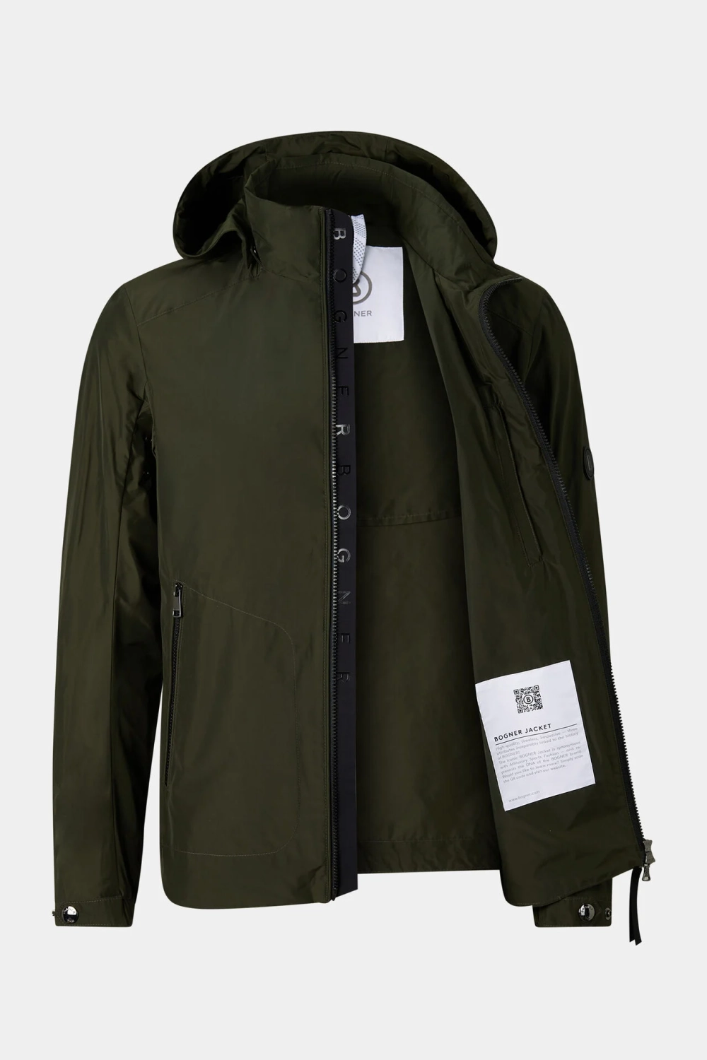 Куртка BOGNER JACOB-5 в зеленом цвете
