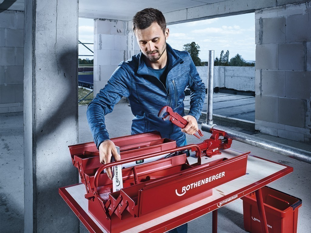 Набор инструмента Rothenberger из 50 предметов в металлическом ящике