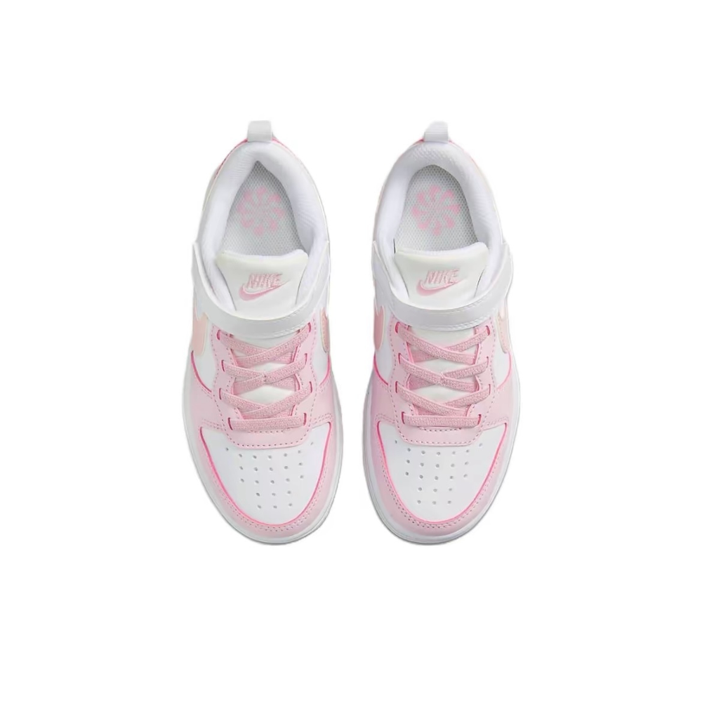 Nike Court Borough Low Recraft (PS) White Pink