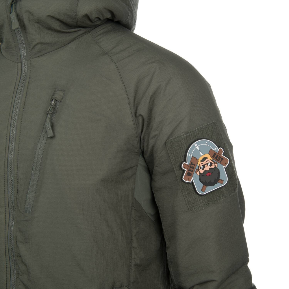 Куртка Helikon-Tex Wolfhound Hoodie Jacket-Climashield Apex 67G Alpha Green