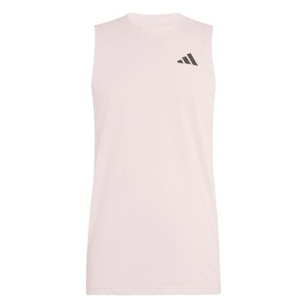 Мужская теннисная футболка Adidas Sleeveless — distilled pink