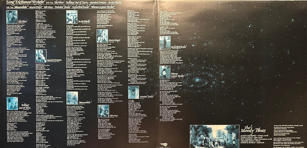 The Moody Blues - Long Distance Voyager (Скандинавия 1981г.)