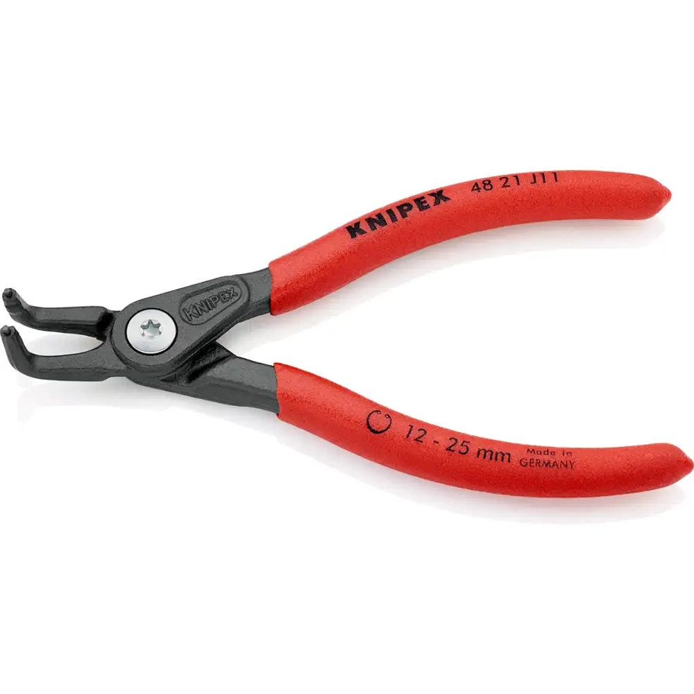 Прецизионные щипцы для стопорных колец черненая 130 мм Knipex 48 21 J11 SB