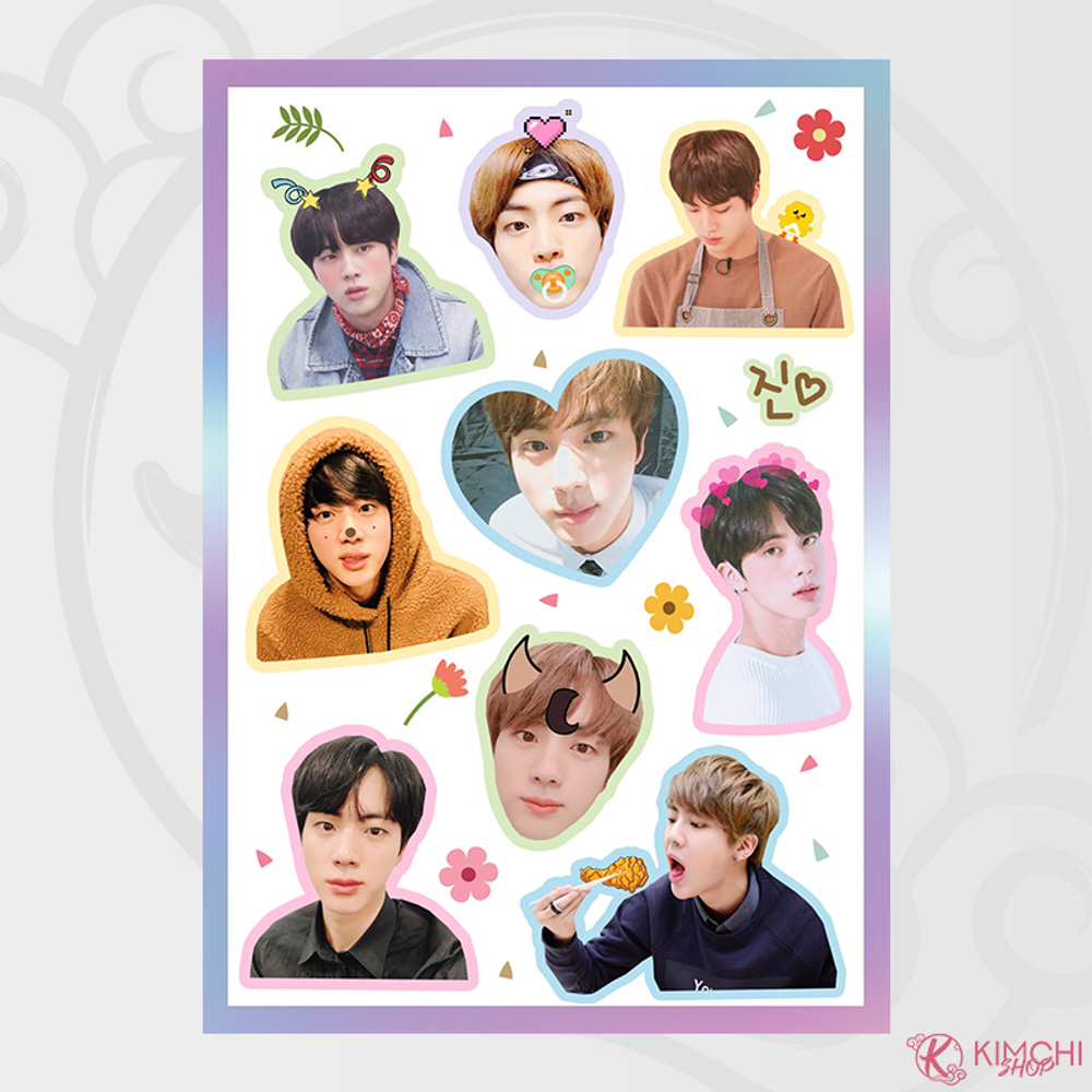 Стикер-пак BTS - Джин Стикер-пак BTS - Джин