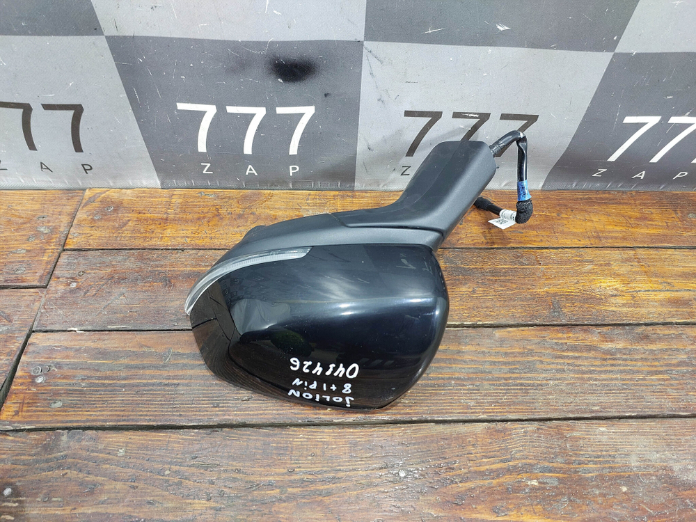Зеркало левое 8 + 1 pin Haval Jolion 21-нв Б/У Оригинал 8202370XST10A