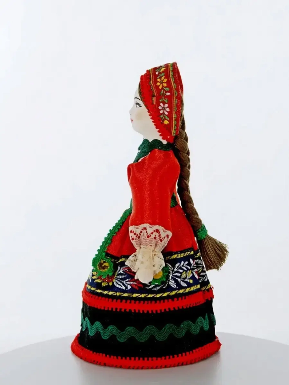 Кукла коллекционная Девочка в праздничном русском костюме