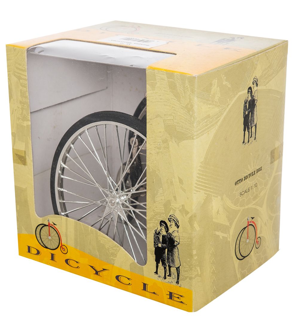 VL-10 Фигурка-модель 1:10 Велосипед «Otto Dicycle 1881»