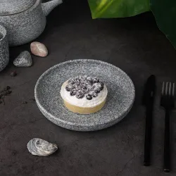 Тарелка с бортом d 17,5 см h2,8 см Stone Untouched Taiga P.L. Proff Cuisine [1]