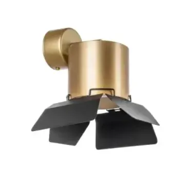Накладной точечный светильник 1*GХ53 RBX3490487 золото/чёрный Rullo Lightstar