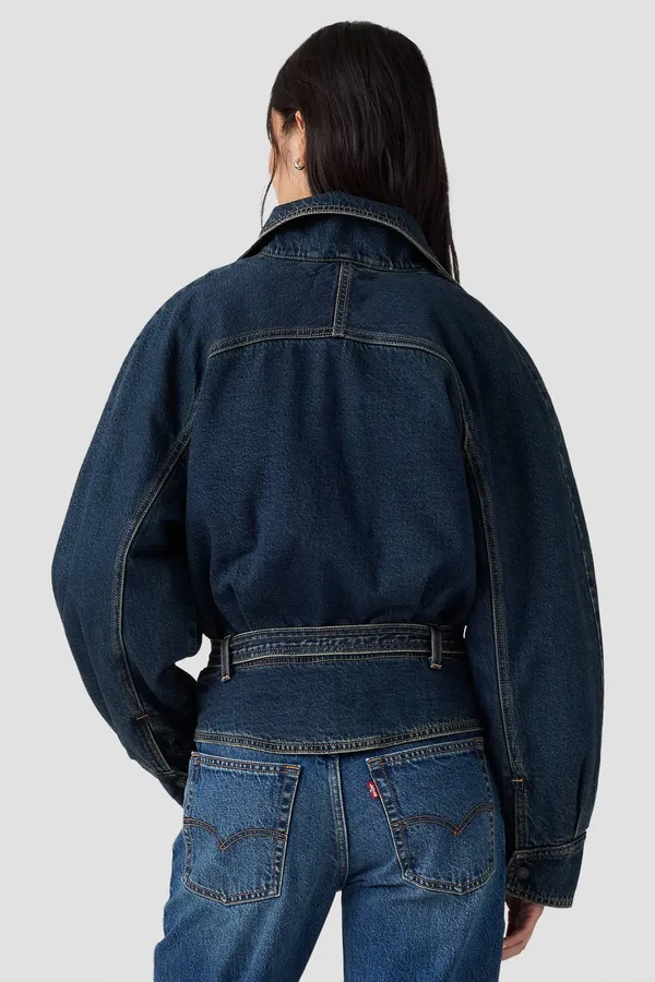 Куртка джинсовая утепленная женская LEVI'S 80S BOMBER