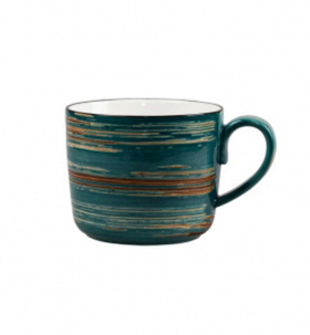 Кружка серия Texture Dark Green Lines 350 мл