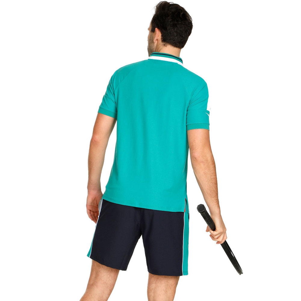 Мужское теннисное поло Diadora Icon Polo Men - Green, White