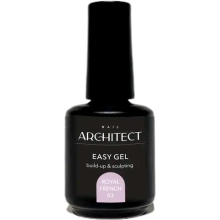 Nail ARCHITECT Easy Gel - 03 ROYAL FRENCH Изи гель. Жидкий гель (полигель) для укрепления и наращивания ногтей, 15 мл