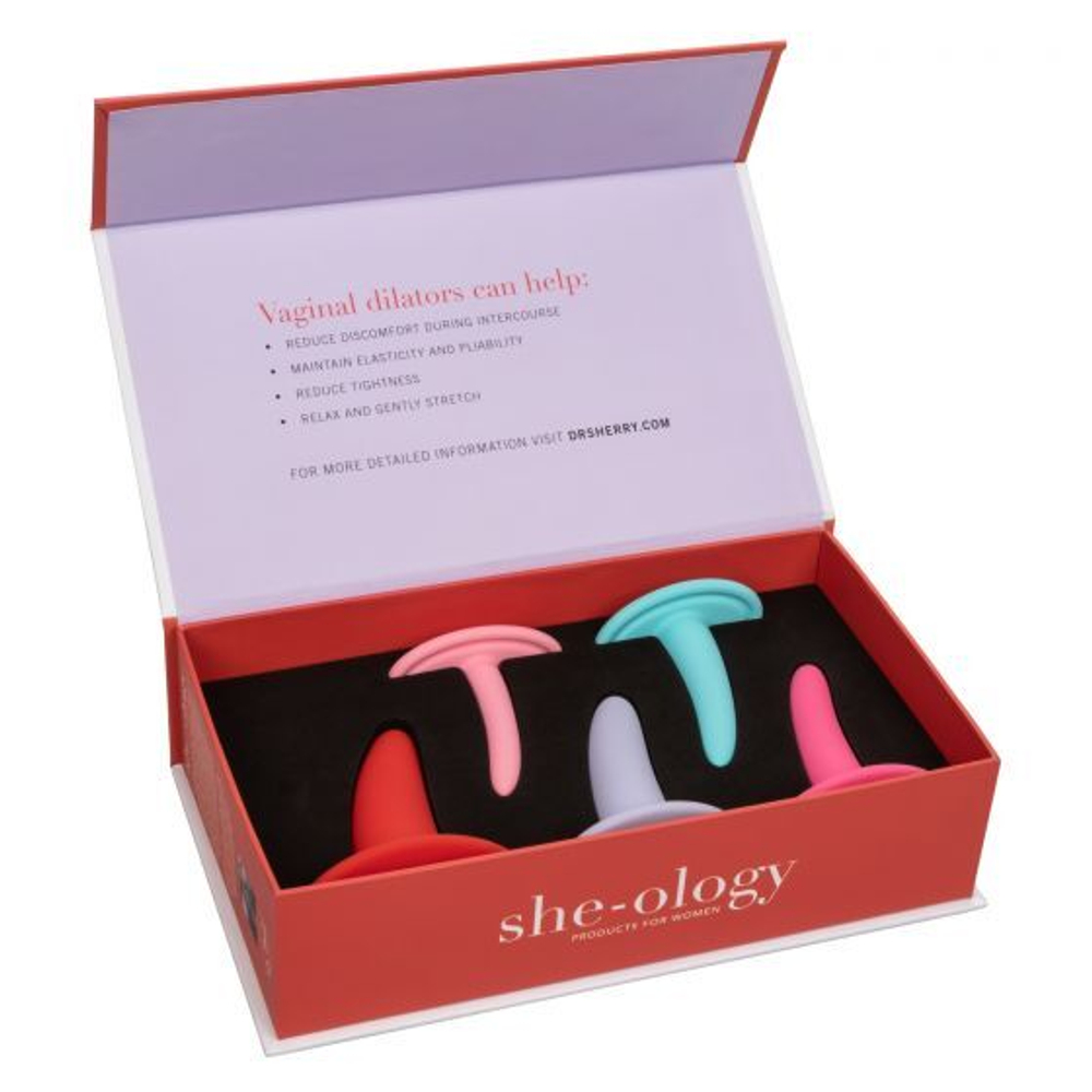 Набор She-ology из 5 разноцветных расширителей (Цвет: разноцветный)