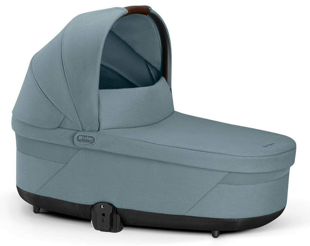 Коляска Cybex Balios S Lux TPE complete Cloud T Sepia Black Plus Base T 4 в 1 Stormy Blue с дождевиками