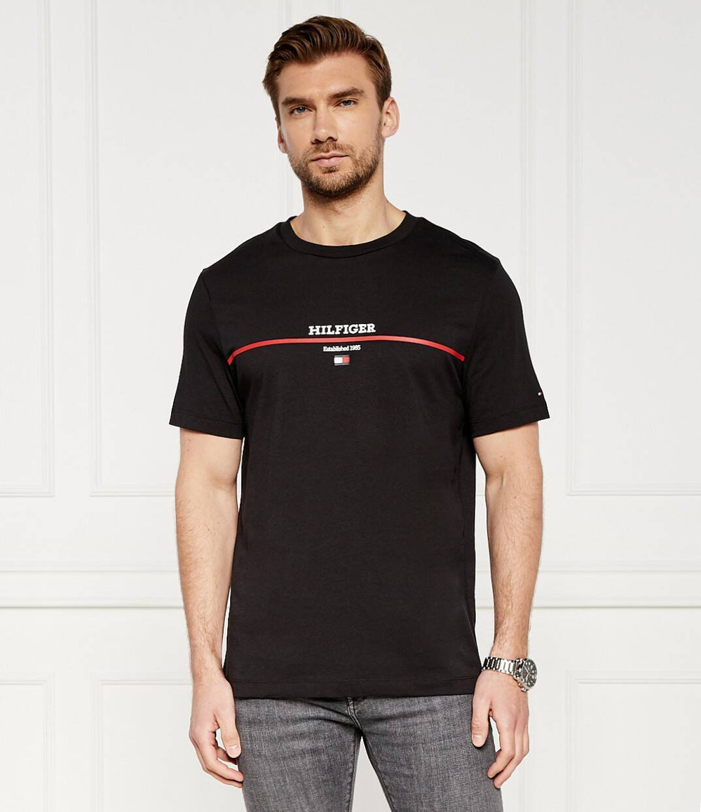 Футболка Tommy Hilfiger - черный(MW0MW35464)