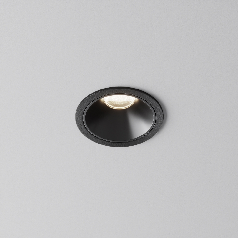 Встраиваемый светодиодный светильник Maytoni Alfa LED DL043-01-10W4K-RD-B-1