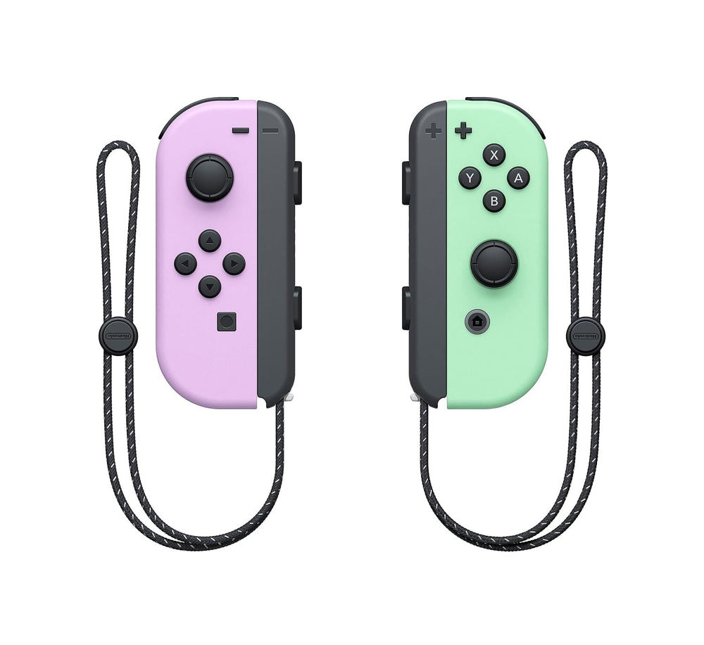 Набор геймпадов Joy-Con для Nintendo Switch (Pastel Purple/Pastel Green - Пастельно-фиолетовый/Пастельно-зелёный)