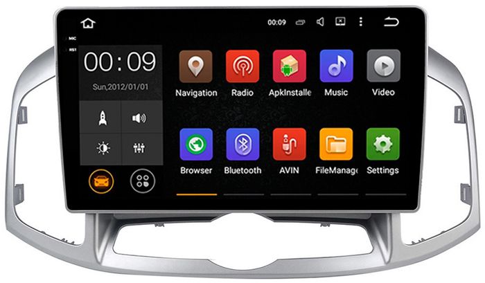 Магнитола для Chevrolet Captiva 2011-2015 - AIROC 2K RX-1303 Android 13, Быстрая, QLed+2K, CarPlay, SIM-слот