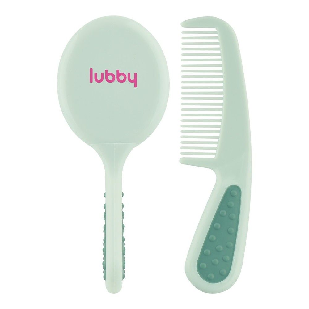 Набор Расческа и щетка для волос lubby 0+