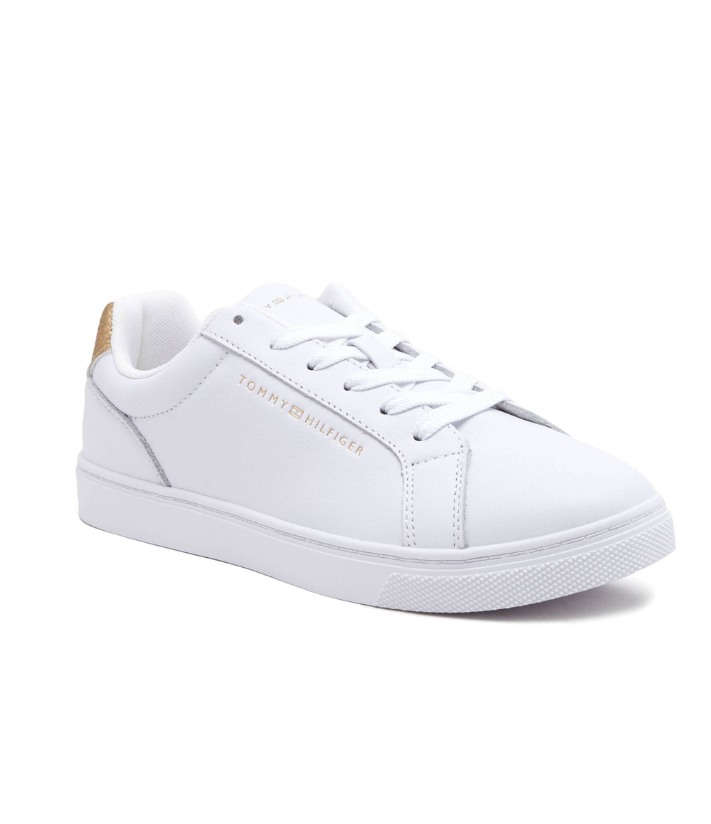 Кожаные кроссовки essential Tommy Hilfiger - белый(FW0FW07908)