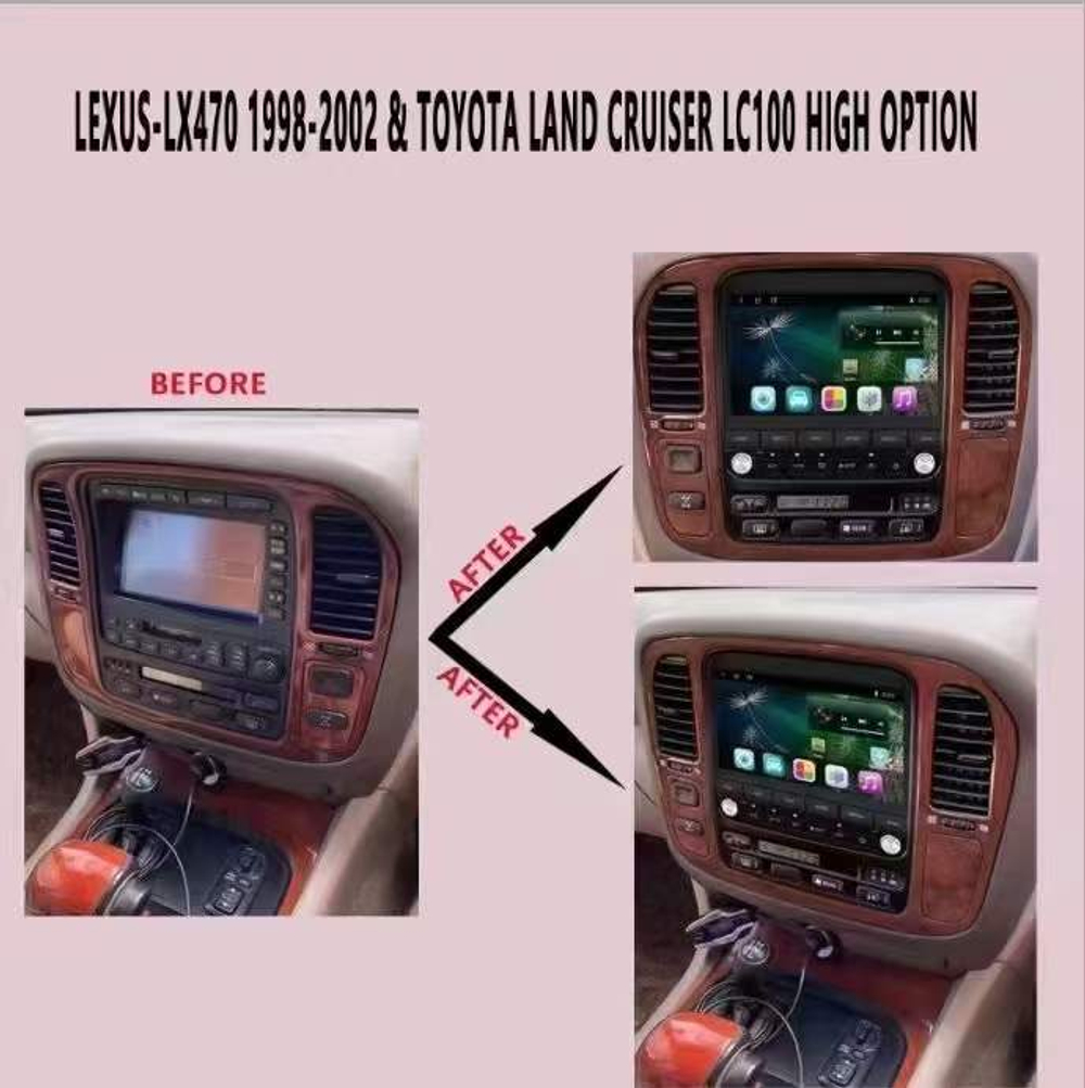 Установочный комплект для TOYOTA Land Cruiser 100 1992-2002 TOP  KUBERG ZH-T1207