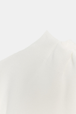 ТРИКОТАЖНЫЙ ТОП С РЮШАМИ — ZARA