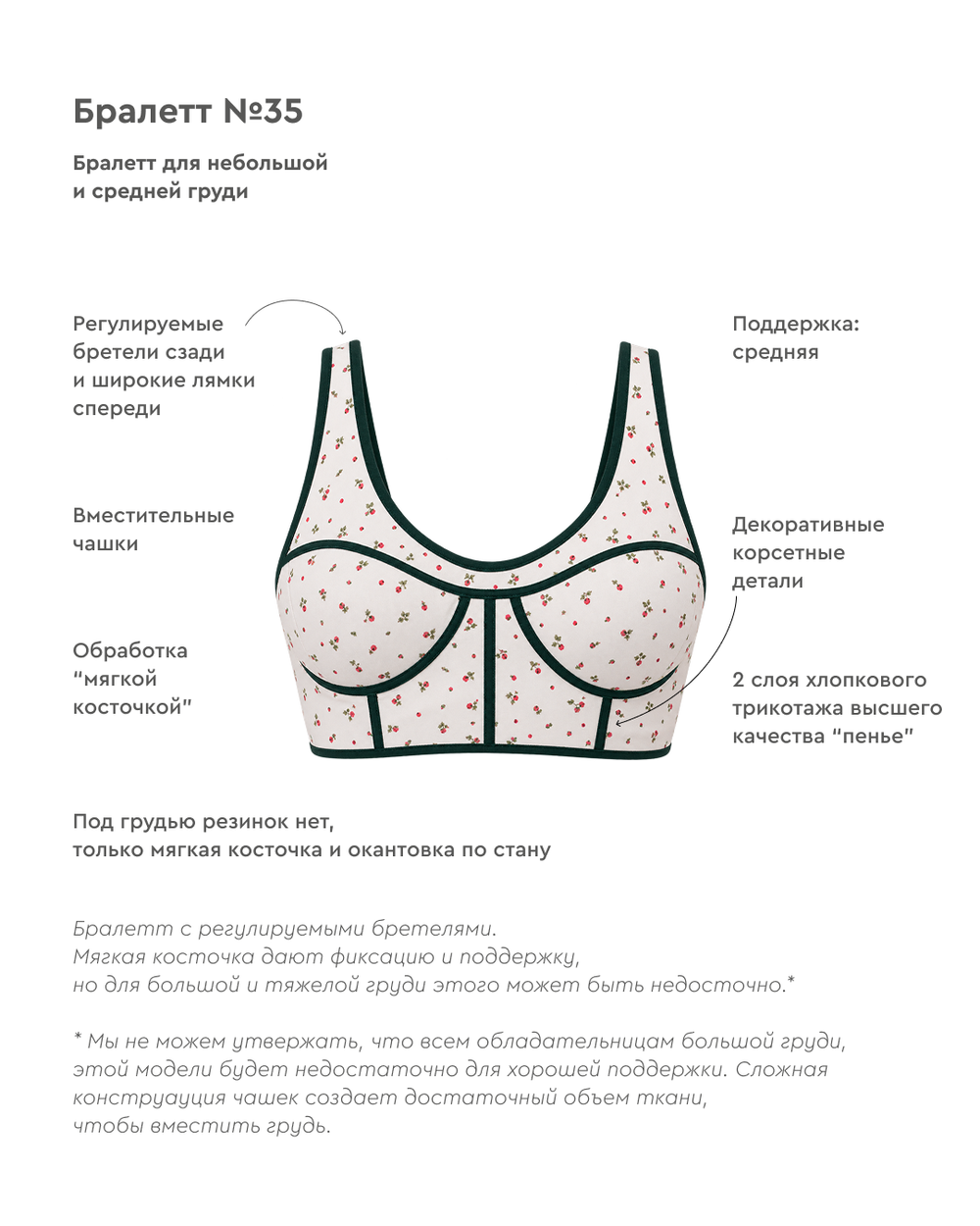 Бралетт №35 | Новая коллекция