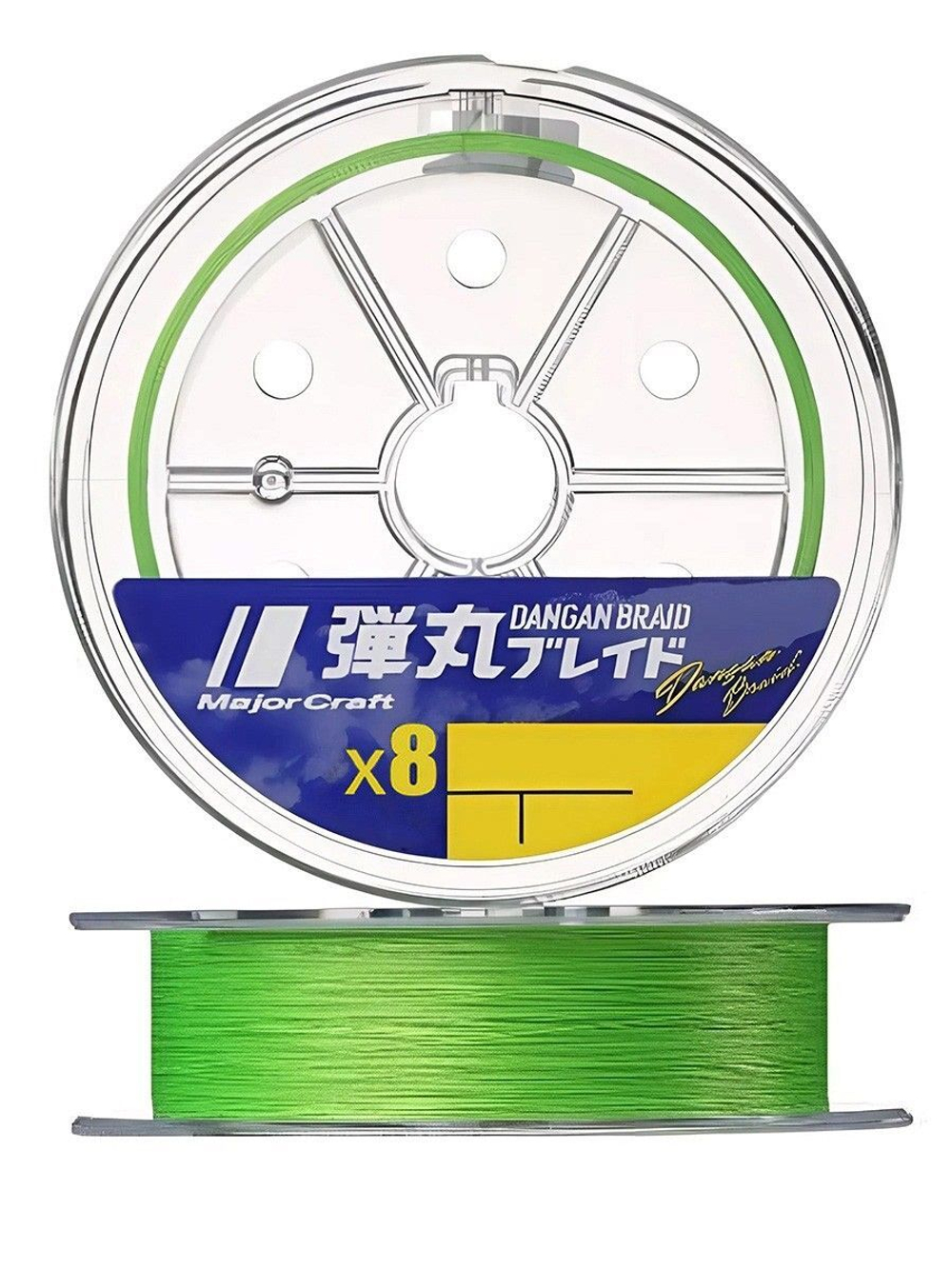 Шнур плетеный Major Craft Dangan Braid 150m X4 (розовый) DBE4-150/0.5PK