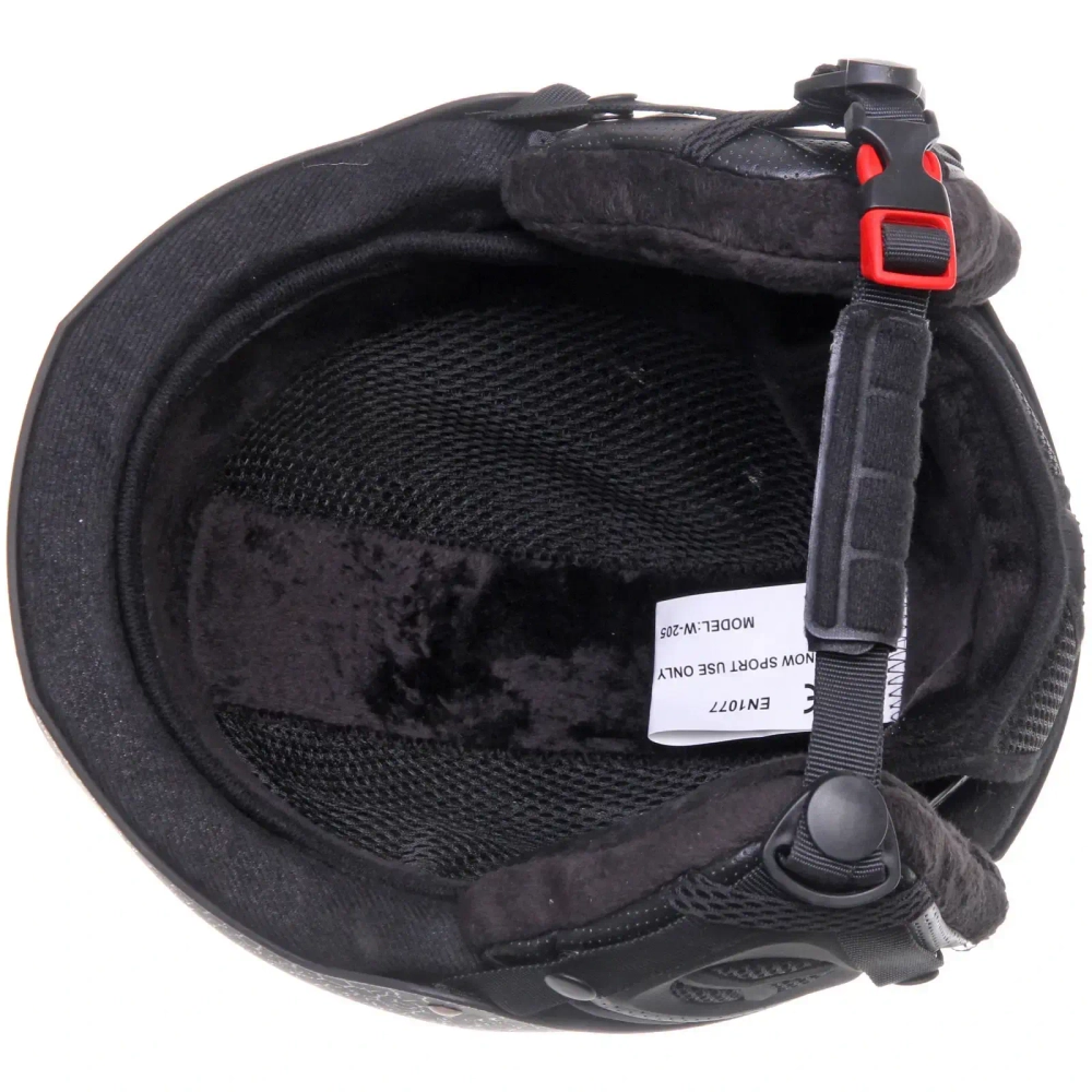 Шлем защитный для зимних видов спорта W-205 Black, размер L (59-61)