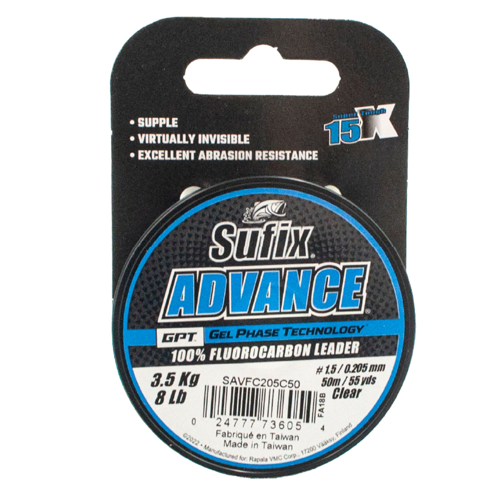 Флюорокарбон Sufix Advance Fluorocarbon 50 м