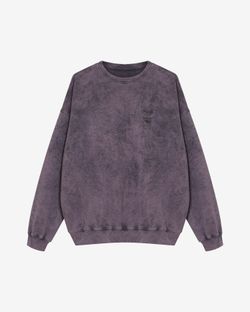 Толстовка Вареная Black Violet фиолетовая