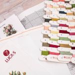 Набор для вышивания нитками Luca-S, Розы, 31х30см