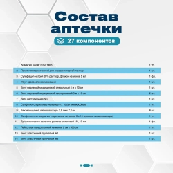 Аптечка   для спортивных залов сумка  Фэст м.3302