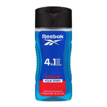 Reebok Move Your Spirit Гель для душа мужской 4 в 1 250 мл (из Финляндии)