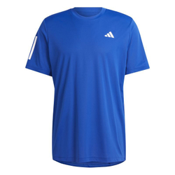 Мужская теннисная футболка Adidas Club 3-Stripes T-Shirt - небесный
