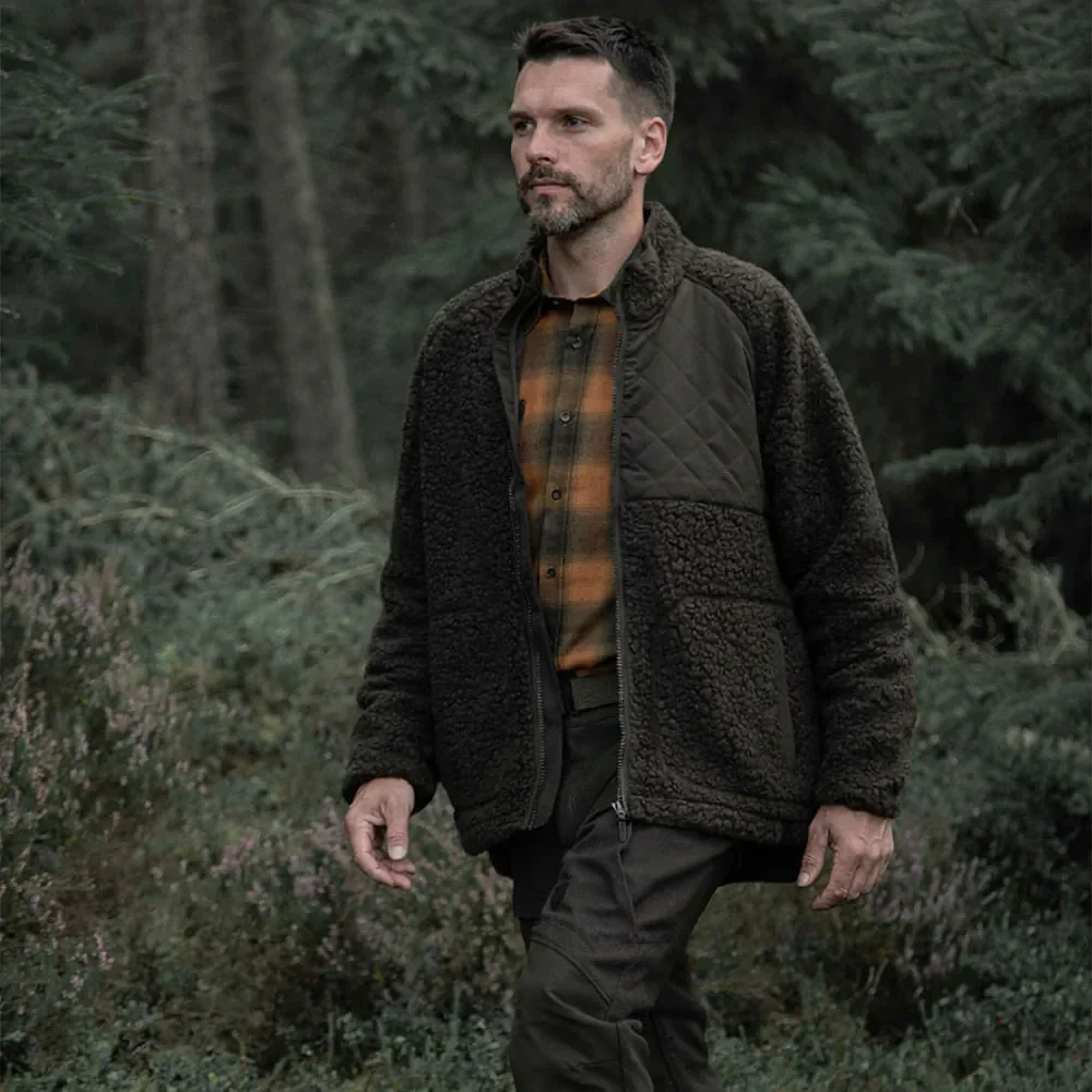 Кофта флисовая HALFDAN Northern Hunting Dark Green