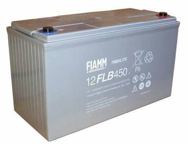 Аккумулятор FIAMM 12 FLB 450 P ( 12V 120Ah / 12В 120Ач ) - фотография